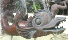 Fish fountain at TradeWinds